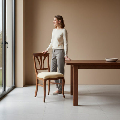 Stull Brong Iesszëmmer Stil Klassesch Still Polster Design Luxus Nei