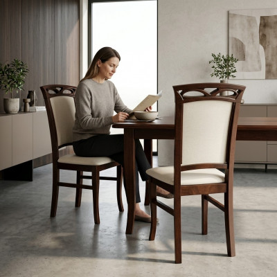 Iesszëmmerstull Luxus Klassesch Still Holz Design Holsstull Neimöbel