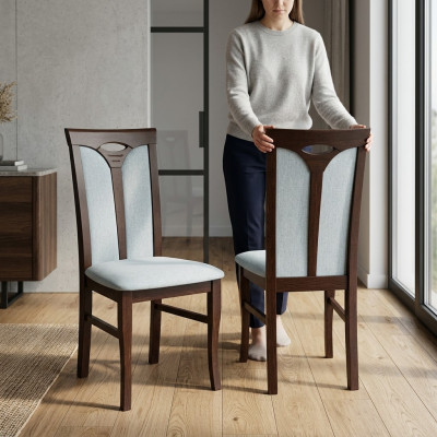 Klassesch Stullen Holz Holzstull Design Luxus Stull Iesszëmmerstull Nei