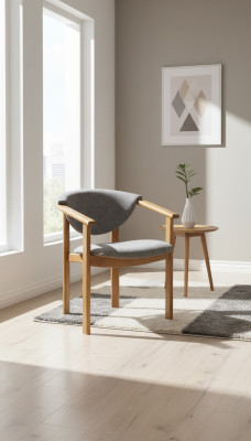 Stull Polster Stull Designerstull Iesszëmmer Lehnstull Luxus Miwwelen Nei