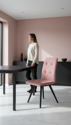 Iesszëmmerstull Luxus Holzmiewelen Klassesch Stull Designer Holzstull