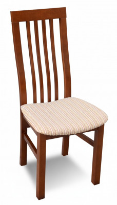 Stull Braun Design Wunnzëmmer Iesszëmmer Holz Still Polster Miwwelen Nei