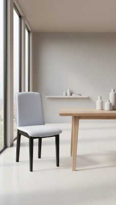 Stull Wäiss Iesszëmmer Stil Klassesch Still Gepolstert Design Luxus Nei