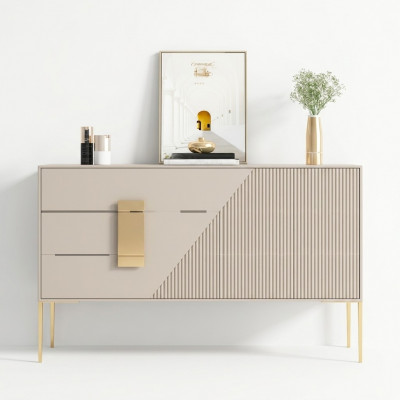 Kommod Sideboard Holz Gri Esszëmmer Design Luxus Modern Miwwel Neien