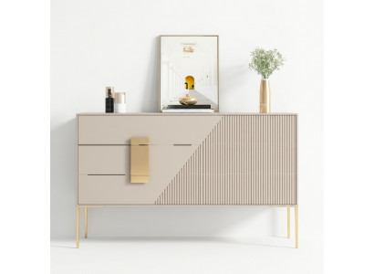 Kommod Sideboard Holz Gri Esszëmmer Design Luxus Modern Miwwel Neien