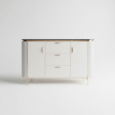 Sideboard Kommode Anrichte Holz Modern Wäiss Wunnzëmmer Kommoden Nei