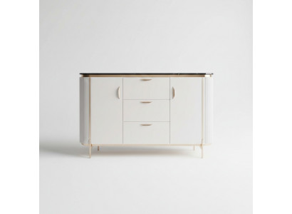 Sideboard Kommode Anrichte Holz Modern Wäiss Wunnzëmmer Kommoden Nei