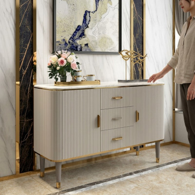 Design Miwwelen Luxus Kommoden Sideboard Wunnzëmmer Modern Gro Holz Nei