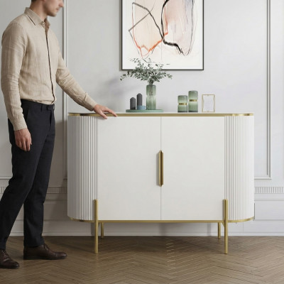 Designer Kommode Säitbriet Schaf Modern Wunnzëmmer Kommoden Holz Nei