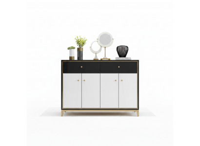 Kommode Schaf Sideboard Wäiss Modern Kommoden Iesszëmmer Holz Luxus Neit