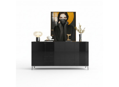 Sideboard Luxus Kommode Regal Holz Zentralschränk Wohnzëmmer Modern Designer
