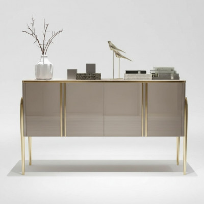Designer Kommod Anrichte Schaf Regal Holz Luxus Kommoden Sideboard