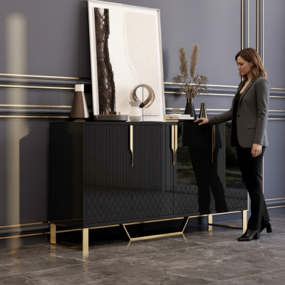 Sideboard Holz Wunnzëmmer Kommodemébel Kommode Schaf Modern Nei