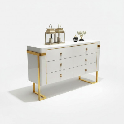 Sideboard Kommod Schaf Kommoden Designer Luxus Schief Holz Modern