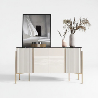 Kommode Holz Designer Schaf Regal Modern Sideboard Kommodeschaf