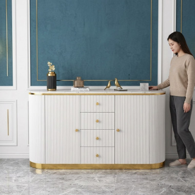 Sideboard Kommode Anrichte Wäiss Sideboards Holz Schaf Möbel Kommoden