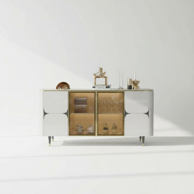 Kommode Holz Schief Schaf Anrichte Wäiss Miwwelen Sideboard Schaf Modern Nei