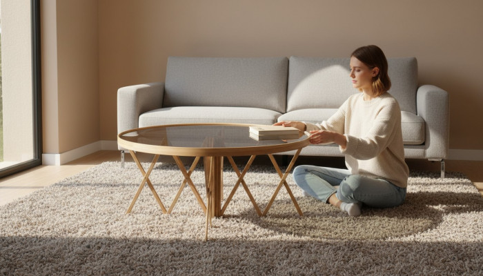 Couchtisch Luxus Design Canapé Dësch Kaffi Wunnzëmmer Designer Ariichtung