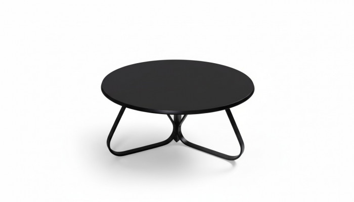 Wunnzëmmer Schwaarz Couchtisch Modern Designer Ariichtung Luxus Miwwelen