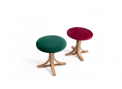 Designer 2x Hocker Komplett Ariichtung Modern Wunnzëmmer Luxus Miwwelen