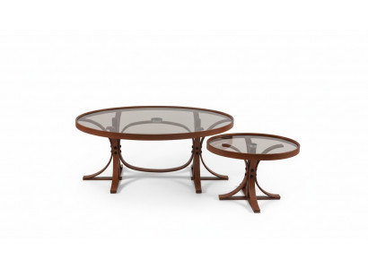 2x Dëscher fir an d'Wunnzëmmer Komplett Luxus Designer Miwwel Stil Modern
