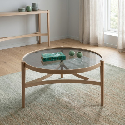 Modern Dësch Ariichtung Designer Luxus Ronn Miwwelen Kaffisdësch