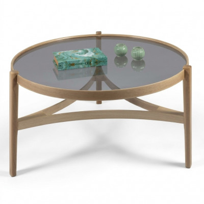 Modern Dësch Ariichtung Designer Luxus Ronn Miwwelen Kaffisdësch