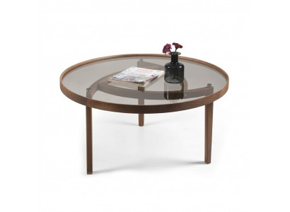 Couchtisch Luxus Wunnzëmmer Beistelltisch Designer Ariichtung Glastësch