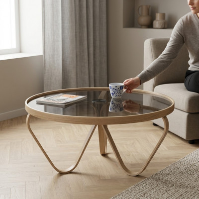 Couchtisch Modern Ariichtung Designer Kaffisdësch Luxus Miwwelen Bäistelltisch
