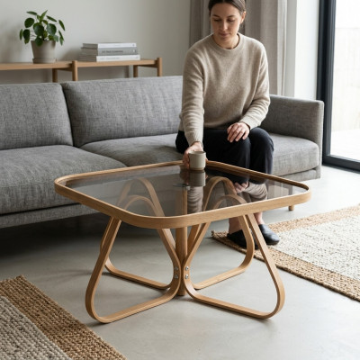 Modern Miwwelen Couchdësch Designer Luxus Ariichtung Gliesdësch Kaffisdësch