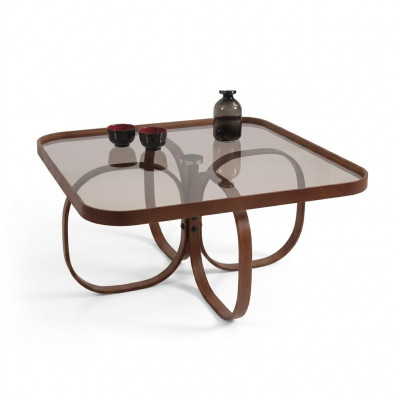 Designer Miwwel Couchtisch Niewendësch Luxus Wunnzëmmer Dësch aus Glas