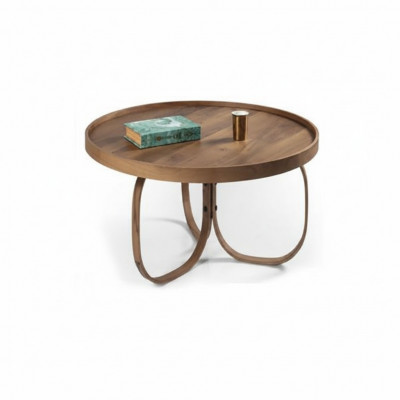 Designer Kaffisdësch Modern Holzmiwwelen Wunnzëmmer Luxus Ariichtung