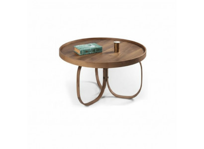 Designer Kaffisdësch Modern Holzmiwwelen Wunnzëmmer Luxus Ariichtung
