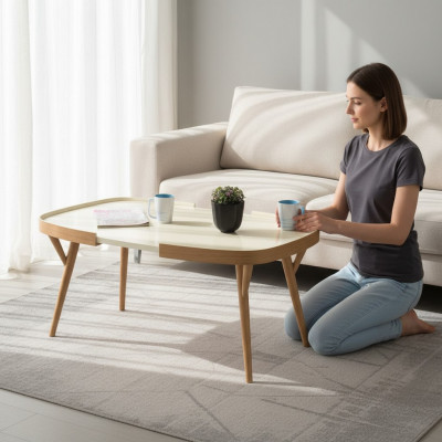 Couchtisch Wunnzëmmerdësch Luxus Niewendësch Nei Modern Ariichtung