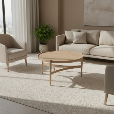 Holz Couchtisch Wunnzëmmer Miwwelen Luxus Säitentabell Modern Ariichtung