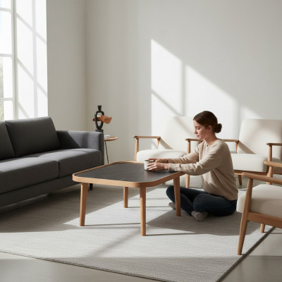 Couchtisch Modern Designer Wunnzëmmerdësch Niewendësch Luxus Ariichtung
