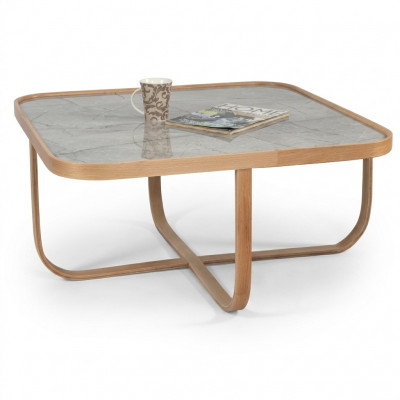 Design Wunnzëmmerdësch Couchtisch Luxus Kaffisdësch Dësch 90x45cm