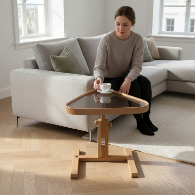 Wunnzëmmer Säitentafel Miwwelen Dësch Designer Luxus Ariichtung