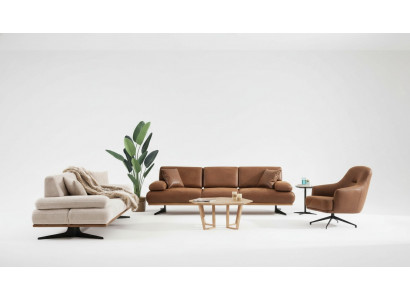 Sëtzegrupp Sofa Viersëtzer Modern Drésëtzer Canapé Wunnzëmmer Fauteuil Neit