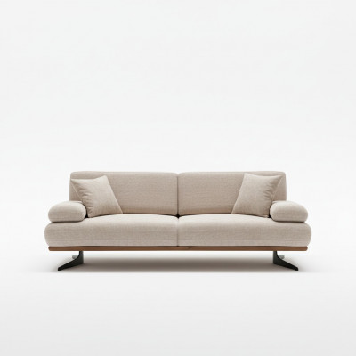 Wunnzëmmer Modern Dräisëtzer Sofa Couch Design Polstersofa Luxus Miwwelen