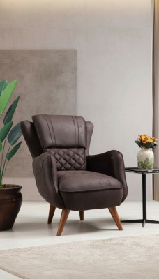 Luxus Miwwelen Wunnzëmmer Sessel Polstersëtz Modernen Design Polstersessel