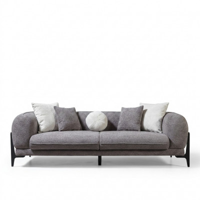 Luxus Sofa Dräisëtzer Couch Wunnzëmmer Modern Polstersofas Design Nei