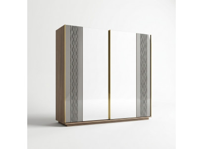 Design Schafschränk Schlofkummer Luxus Holz Kleederschaf Modern Miwwelen
