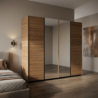 Schlofkummer Schaf Modern Holz Miwwelen Kleederschaf Luxus Design