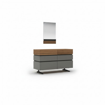 Modern Miwwelen Schlofkummer Luxus Kommode Kommode mat Spigel Design