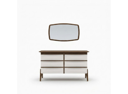 Modern Design Kommoud mat Spigel Schlofkummer Luxus Schaf Nei Miwwelen