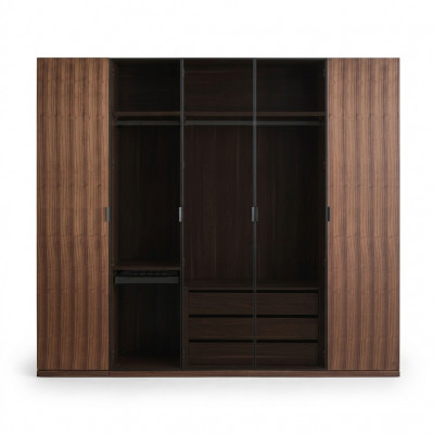 Schlofkummer Modern Kleederschaf Holzschaf Design Schaf Glasdieren
