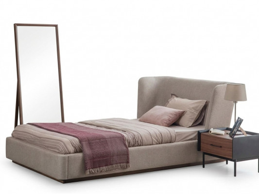 Modern Komplettbett Luxus Noperschaftszëmmer Set 2tlg Holzmiwwelen
