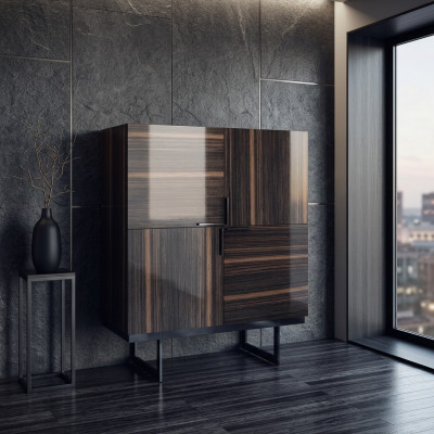 Iesszëmmer Luxus Kommoden Design Sideboard Holzschafcaft Modern Miwwelen