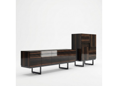 Iesszëmmer Komplett 2tl Sideboard Design Modern Kommode Holzschaf